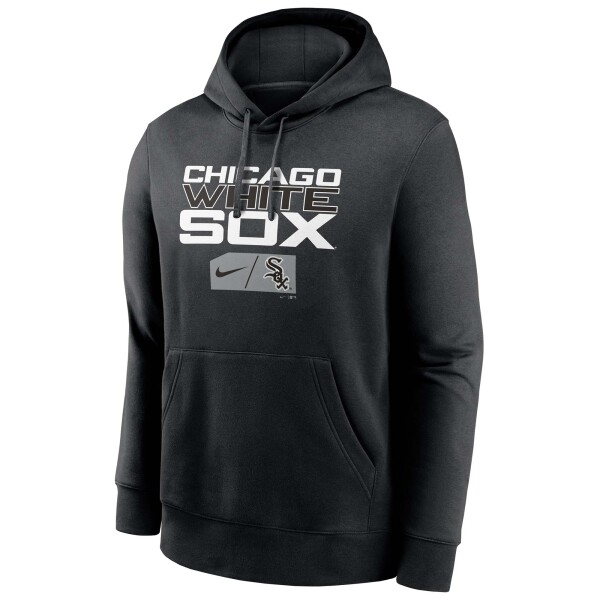 Nike Pánská mikina Chicago White Sox MLB Lettering Club Fleece Hoodie Velikost: S