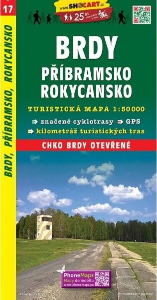 SC 017 Brdy, Příbramsko, Rokycansko 1:50 000