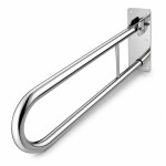 Sklopné koupelnové madlo Chrome REA-89056
