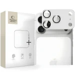 Tech-Protect Camfull Fit+ stříbrná / Ochranné sklo fotoaparátu / Apple iPhone 17 Pro Max / Tvrzené sklo