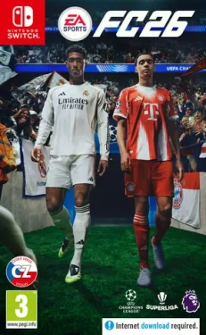 Switch EA SPORTS FC 26 / Sportovní / CZ titulky / od 3 let / Hra pro Nintendo Switch (5035225125325)