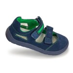 Chlapecké sandály Barefoot PADY NAVY, Protetika, modrá - 21