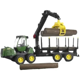 Bruder 02133 Lesnický traktor John Deere 1210E