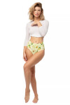 Dámské kalhotky Avocado simple maxi - JULIMEX zelená XXL