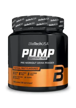 BioTech Pump Caffeine Free 330 g lemon ice tea (14491)