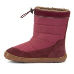 Dívčí zimní barefoot sněhule UP TEX SNOW WOOL Bordeaux G3160249-4 - 36