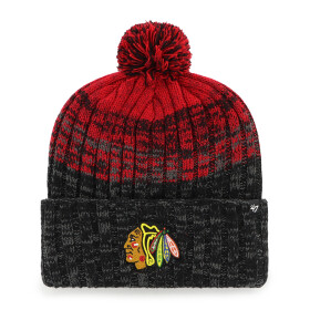 47 Brand Pánská zimní čepice Chicago Blackhawks NHL Cascade ’47 Cuff Knit