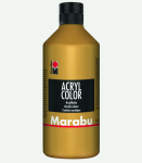 Akrylová barva Marabu Acryl Color 500 ml - zlatá 084