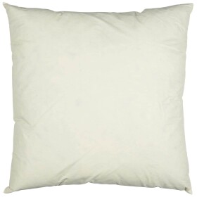 Ib Laursen Péřová výplň polštáře 60 × 60 cm, krémová barva, textil