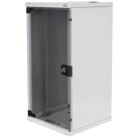 Digitus DN-10-12U šedá / Nástěnná skříň / 10" / 312x300 mm / 12U / skleněné dveře / IP20 (DN-10-12U)