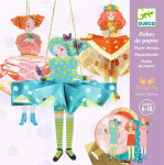 DJECO Papírové tvoření - Holčičky