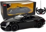 RASTAR RASTAR Auto na dálkové ovládání R/C Porsche 911 Carrera S 1:12 černé