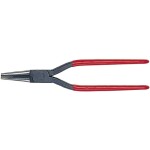 KNIPEX - kleště půlkulaté, zahnuté, s křížovým ozubením - 200mm, vysoká pevnost čelistí (3821200)