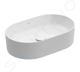 VILLEROY & BOCH - Collaro Umyvadlo na desku, 560x360 mm, CeramicPlus, Stone White 4A1956RW