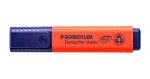 STAEDTLER Zvýrazňovač Textsurfer Classic červená / Klínový hrot 1-5 mm / Plnitelný (364-2)