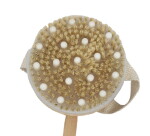 Masážní kartáč s rukojetí, kombinovaný