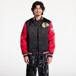 Mitchell Ness Pánská Bunda Chicago Blackhawks Primetime Heavyweight Satin Jacket Current Logo Velikost: