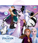 Vyškrabávací obrázky Ledové království - samolepky 5 ks - Craft Creative