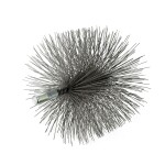 Kartáč komínový kulatý, 160mm, ocelový drát