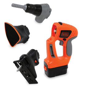 Smoby Black & Decker quatro set s nástavci elektrický