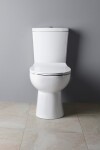SAPHO - KAIRO CLEANWASH WC kombi s bidet. sprškou, zadní odpad, bílá PC106