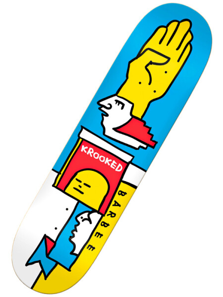 Krooked BARBEE MONDRIAAN skateboard deska - 8.5