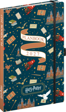 NOTIQUE Planbook planner/notebook Harry Potter – Hogwarts Express 2027, 13 x 21 cm