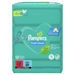 Pampers ubrousky Fresh Clean XXL 4x80ks