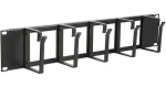 Lanview 2U organizér kabelů / Organizér kabelů / 19" rack (RAO115BL)