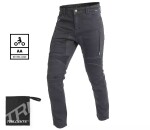 Pánské džíny na motocykl Trilobite 661 Parado skinny fit black level 2 - 30 / černá