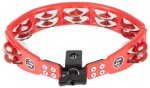 Latin Percussion Cyclops Tambourine Red w Mount