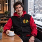New Era Pánská mikina Chicago Blackhawks NHL US Edit Velikost: L