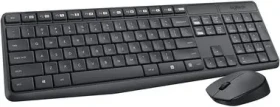 Rozbaleno - Logitech MK235 DE černá / Bezdrátová sada klávesnice a myši / DE / rozbaleno (920-007905.rozbaleno)