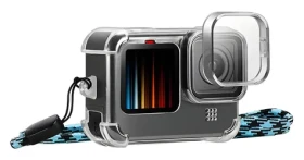 Puluz PU932T / Pouzdro s krytkou objektivu / pro GoPro Hero 9, 10, 11 / popruh na krk (PU932T)