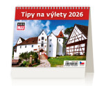 Stolní kalendář 2026 Helma MiniMax - Tipy na výlety