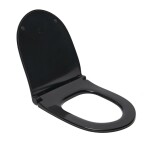 WC prkénko VitrA Sento duroplast černá mat 120-483-009 120-483-009