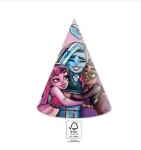 Monster High čepičky papírové 6 ks Monster High čepičky papírové 6 ks