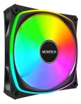 Montech RX120 PRO černá / Ventilátor / 120 mm / ARGB / PWM / Reverse (RX120 PRO BLACK)
