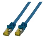 EFB Cat6a modrá / Patch kabel / S/FTP / Cat7 Rohkabel / 1,5 m / RJ-45 / LSZH (MK7001.1,5BL)