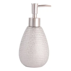 MSV OMAN dávkovač mýdla stříbrný / keramika / 280 ml (3700703999683)
