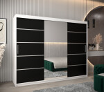 Šatní skříň Abi V2 Barva korpusu: Dub Sonoma, Rozměry: 200 cm, Dveře: Dub sonoma