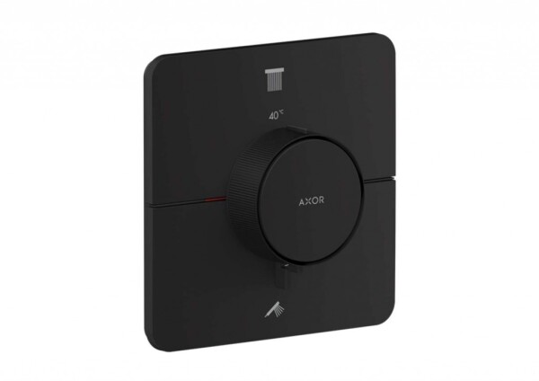AXOR - ShowerSelect ID Termostatická baterie pod omítku, pro 2 spotřebiče, matná černá 36754670