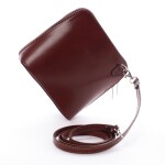 Dámská kožená crossbody Kirsten, tmavě hnědá