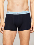 Pánské boxerky 3Pack UM0UM02763 0T9 tm. modré Tommy Hilfiger