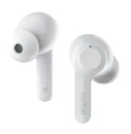EarFun Air bílá / bezdrátová sluchátka / mikrofon / Bluetooth 5.0 / IPX7 / dobíjecí pouzdro (TW200W)