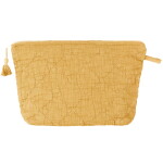 Ib Laursen Kosmetická taštička Lemon, žlutá barva, textil