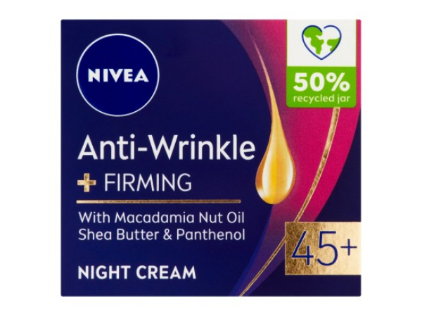 Nivea Zpevňující noční krém proti vráskám 45+ 50ml