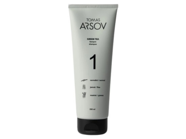 TOMAS ARSOV GREEN TEA čisticí a vyživující šampon pro každodenní použití 250 ml
