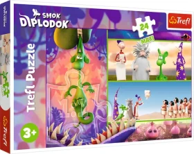 TREFL Puzzle Hokus pokus Diplodokus MAXI