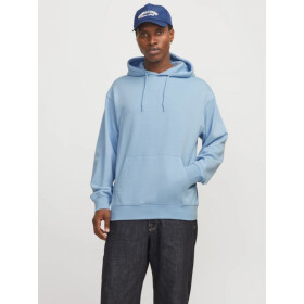 Jack&Jones pánská mikina s kapucí JJESTAR BASIC SWEAT HOOD NOOS 12257852 CHAMBRAY BLUE XL